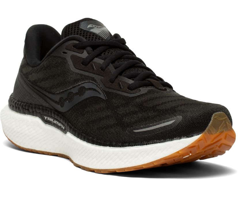 Saucony Triumph 19 Women's Running Shoes Black | Canada 208MQZA